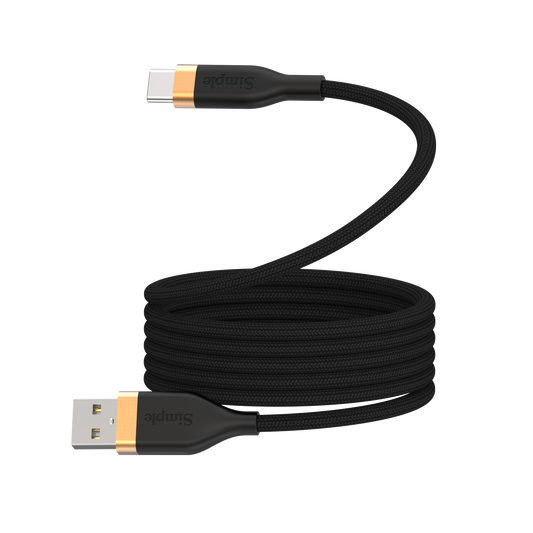 MAGNETIC || 4 Ft || USB-A Cable with USB-C Connector